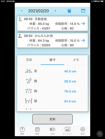 多機能バランス体重計LANX