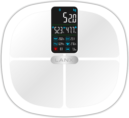 ランタスティック　体重計 デジタルヘルスメーター 体重計 23-6891-00 タニタ HD-662(ホワイト
